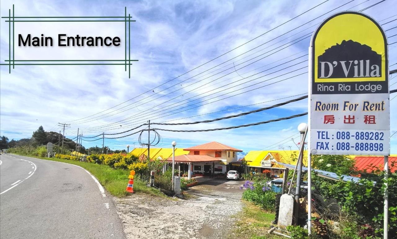 D'Villa Rina Ria Lodge, Kinabalu Park, Kundasang Bundu Tuhan エクステリア 写真