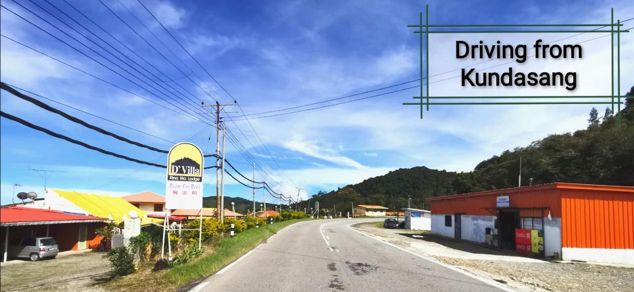 D'Villa Rina Ria Lodge, Kinabalu Park, Kundasang Bundu Tuhan エクステリア 写真